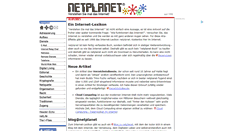 Desktop Screenshot of netplanet.org